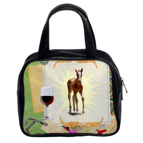 Foal 2 Classic Handbag (Two Sides) from ArtsNow.com Front