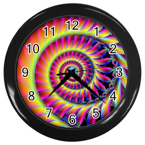 Foal 2 Wall Clock (Black) from ArtsNow.com Front