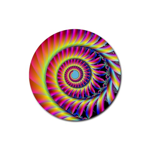 Foal 2 Rubber Coaster (Round) from ArtsNow.com Front