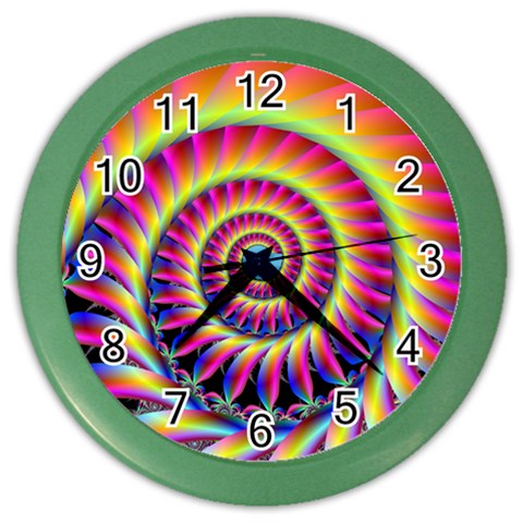 Foal 2 Color Wall Clock from ArtsNow.com Front