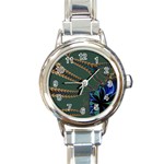 Foal 2 Round Italian Charm Watch