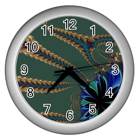 Foal 2 Wall Clock (Silver) from ArtsNow.com Front