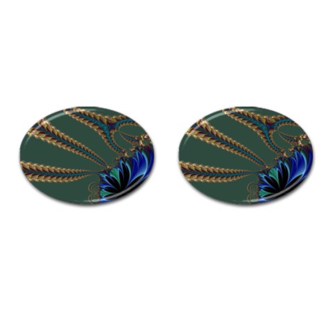 Foal 2 Cufflinks (Oval) from ArtsNow.com Front(Pair)