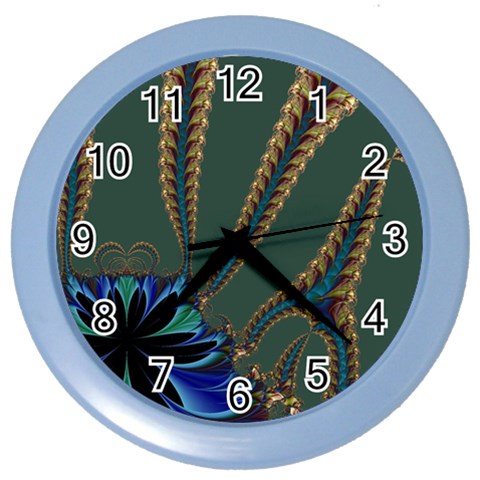 Foal 2 Color Wall Clock from ArtsNow.com Front