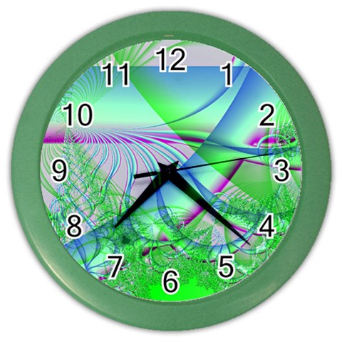 Foal 2 Color Wall Clock from ArtsNow.com Front