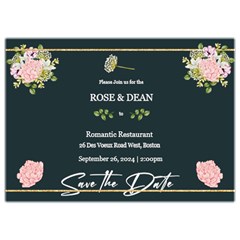 Wedding Invitation Card Invitation Card 5  x 7  from ArtsNow.com Back