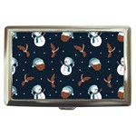 Santa Snowman Cigarette Money Case
