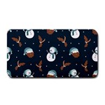 Santa Snowman Medium Bar Mat