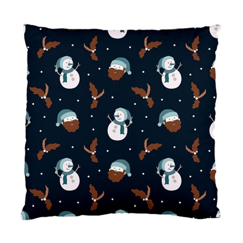 Santa Snowman Standard Cushion Case (One Side) from ArtsNow.com Front