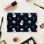 Santa Snowman Cosmetic Bag (Medium)