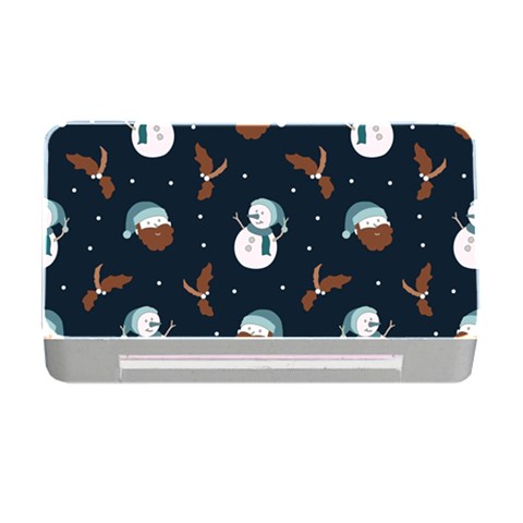 Santa Snowman Memory Card Reader with CF from ArtsNow.com Front