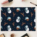 Santa Snowman Cosmetic Bag (XXL)