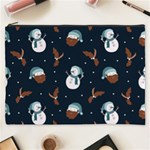 Santa Snowman Cosmetic Bag (XXXL)
