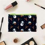 Santa Snowman Cosmetic Bag (XS)