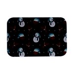 Santa Snowman Open Lid Metal Box (Silver)  