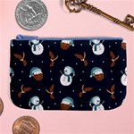 Santa Snowman Large Coin Purse