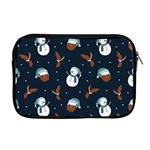 Santa Snowman Apple MacBook Pro 17  Zipper Case