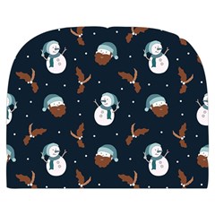 Santa Snowman Make Up Case (Large) from ArtsNow.com Front