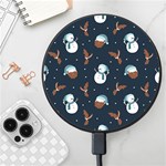 Santa Snowman Wireless Fast Charger(Black)