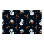 Santa Snowman Banner and Sign 5  x 3 