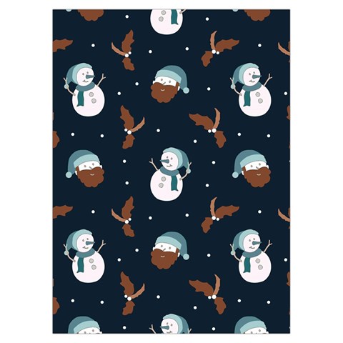 Santa Snowman Playing Cards Single Design (Rectangle) with Custom Box from ArtsNow.com Card