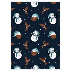 Santa Snowman Playing Cards Single Design (Rectangle) with Custom Box from ArtsNow.com Card
