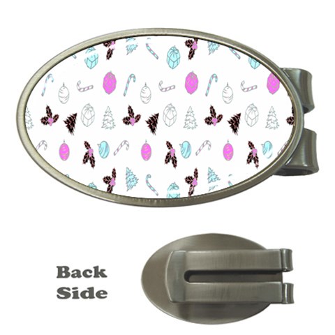 It`s Christmas Outside!   Money Clips (Oval)  from ArtsNow.com Front