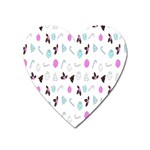 It`s Christmas Outside!   Heart Magnet