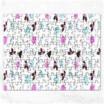 It`s Christmas Outside!   Rectangular Jigsaw Puzzl