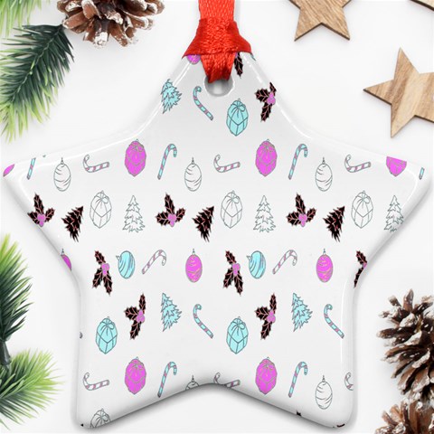 It`s Christmas Outside!   Star Ornament (Two Sides) from ArtsNow.com Front