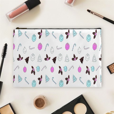 It`s Christmas Outside!   Cosmetic Bag (Large) from ArtsNow.com Front