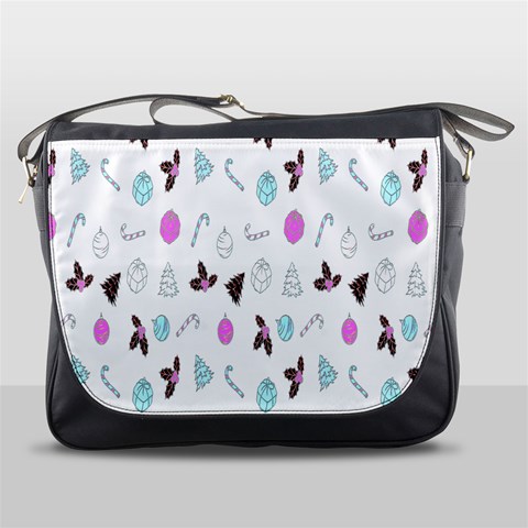 It`s Christmas Outside!   Messenger Bag from ArtsNow.com Front