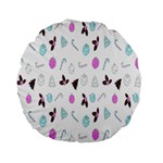 It`s Christmas Outside!   Standard 15  Premium Round Cushions