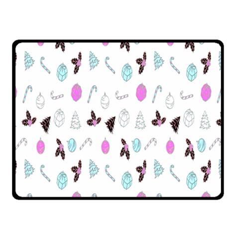 It`s Christmas Outside!   Two Sides Fleece Blanket (Small) from ArtsNow.com 45 x34  Blanket Front