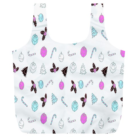 It`s Christmas Outside!   Full Print Recycle Bag (XL) from ArtsNow.com Front