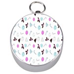 It`s Christmas Outside!   Silver Compasses