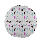 It`s Christmas Outside!   Standard 15  Premium Flano Round Cushions