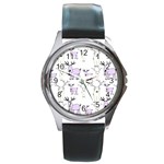 Cute Deers  Round Metal Watch