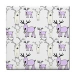 Cute Deers  Tile Coaster