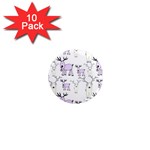 Cute Deers  1  Mini Magnet (10 pack) 