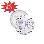 Cute Deers  1.75  Buttons (100 pack) 