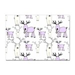 Cute Deers  Sticker A4 (100 pack)