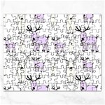 Cute Deers  Rectangular Jigsaw Puzzl