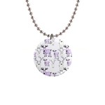 Cute Deers  1  Button Necklace