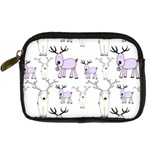 Cute Deers  Digital Camera Leather Case