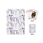Cute Deers  Playing Cards Single Design (Mini)