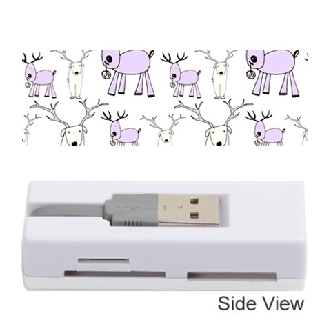 Cute Deers  Memory Card Reader (Stick) from ArtsNow.com Front