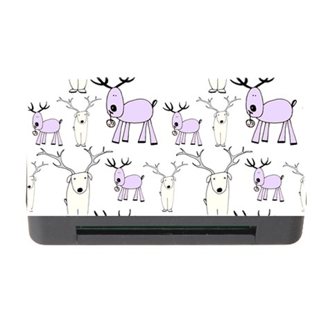 Cute Deers  Memory Card Reader with CF from ArtsNow.com Front