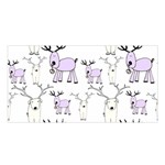 Cute Deers  Satin Shawl 45  x 80 