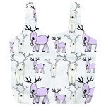 Cute Deers  Full Print Recycle Bag (XXXL)